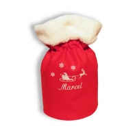 geschenksäckchen bestickt, säckchen für adventskalender