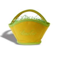 osternest genäht und bestickt