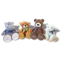 Plueschbaeren mit Wappen bestickt