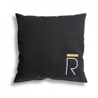 Kissen-genaeht und bestickt