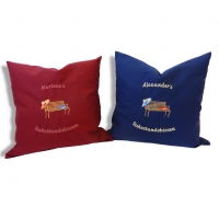 Ruhestandskissen-bestickt