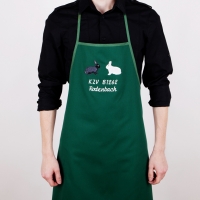 Schürze besticken, Kochschürze besticken